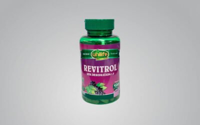 SEMENTE DE UVA REVITROL RESVERATROL 500MG 120 CAPS UNILIFE