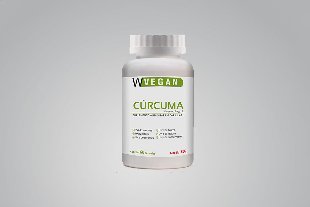 CÚRCUMA 60 CAPSULAS WVEGAN VEGANO