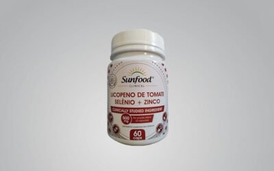 LICOPENO DE TOMATE SELÊNIO ZINCO 500 MG SUNFOOD 60